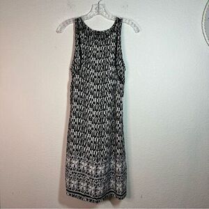 Atmosphere Black White‎ Mosaic Sleeveless Dress Womens Size UK 12 or US 8